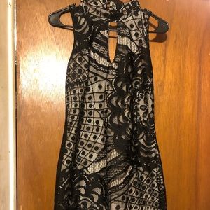 Little Black Lace Dress
